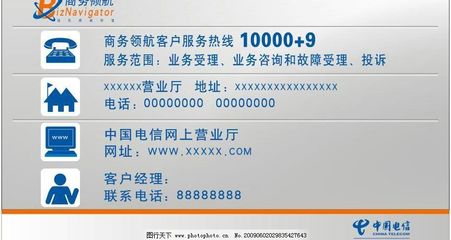 中国电信商务领航 开启网上商务咨询新纪元